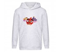 Худи детская Angry Birds 0010 серая (ABS gry 0010) 116 см