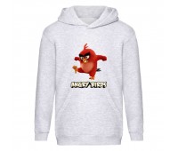 Худи детская Angry Birds 0011 серая (ABS gry 0011) 116 см