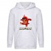 Худи детская Angry Birds 0011 серая (ABS gry 0011) 128 см