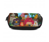 Школьный пенал Angry Birds 0012 органайзер универсальный (ANG-0012-black) черный Школьный пенал Angry Birds 0012 органайзер универсальный (ANG-0012-black) черный