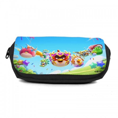 Школьный пенал Angry Birds 0013 органайзер универсальный (ANG-0013-black) черный Школьный пенал Angry Birds 0013 органайзер универсальный (ANG-0013-black) черный