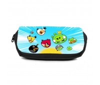 Школьный пенал Angry Birds 0017 органайзер универсальный (ANG-0017-black) черный Школьный пенал Angry Birds 0017 органайзер универсальный (ANG-0017-black) черный