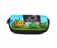 Школьный пенал Angry Birds 0020 органайзер универсальный (ANG-0020-black) черный Школьный пенал Angry Birds 0020 органайзер универсальный (ANG-0020-black) черный