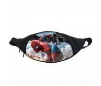 Поясная сумка Бананка Человек Паук (GBIMS02) Gear Bag черный
