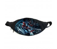 Поясная сумка Бананка Человек Паук (GBIMS05) Gear Bag черный