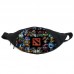 Поясная сумка Бананка Дота (GBD01) Gear Bag черная