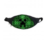 Поясная сумка Бананка Майнкрафт (GBMC06) Gear Bag черная