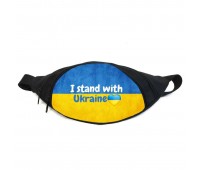 Поясная сумка Бананка Символика Украины (GBUA04) Gear Bag черная