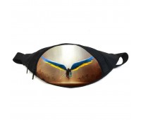 Поясная сумка Бананка Символика Украины (GBUA05) Gear Bag черная