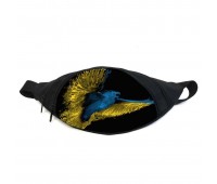 Поясная сумка Бананка Символика Украины (GBUA012) Gear Bag черная