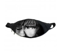 Поясная сумка Бананка Наруто (GBN03) Gear Bag черная