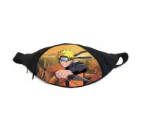Поясная сумка Бананка Наруто (GBN04) Gear Bag черная