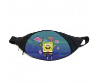 Поясная сумка Бананка Спанч Боб (GBSB02) Gear Bag черная