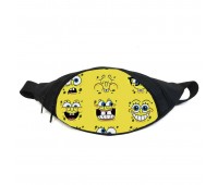 Поясная сумка Бананка Спанч Боб (GBSB06) Gear Bag черная