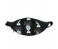 Поясная сумка Бананка Рик и Морти (GBRM01) Gear Bag черная