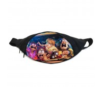 Поясная сумка Бананка Митчеллы против машин (GBM05) Gear Bag черная