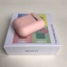 Навушники бездротові HBQ inPods I12 Macaron Bluetooth TWS рожевого кольору