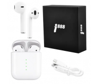 Навушники бездротові HBQ  Bluetooth TWS I888 білого кольору