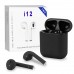 Навушники бездротові HBQ  Bluetooth TWS I12 чорного кольору