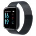 Смарт-часы Smart Bracelet T80s черные (два сменных браслета), температура тела, пульс, давление, кислород
