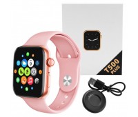 Смарт-часы Smartwatch HiWatch T500 розовый звонки, пульс, давление, кислород