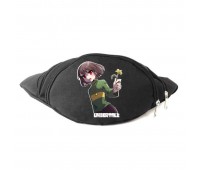 Сумка Бананка Андертейл Undertale на пояс Cappuccino 007 black черный Сумка Бананка Андертейл Undertale на пояс Cappuccino 007 black черный