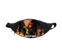 Поясная сумка Бананка Андертейл Undertale (GBU04) Gear Bag черная Поясная сумка Бананка Андертейл Undertale (GBU04) Gear Bag черная