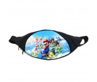 Поясная сумка Бананка Супер Марио Super Mario (GBSM03) Gear Bag черная
