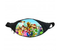 Поясная сумка Бананка Супер Марио Super Mario (GBSM04) Gear Bag черная