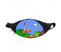 Поясная сумка Бананка Супер Марио Super Mario (GBSM05) Gear Bag черная