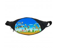 Поясная сумка Бананка Супер Марио Super Mario (GBSM07) Gear Bag черная