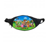Поясная сумка Бананка Супер Марио Super Mario (GBSM010) Gear Bag черная