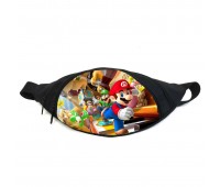 Поясная сумка Бананка Супер Марио Super Mario (GBSM011) Gear Bag черная