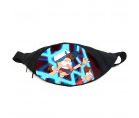 Поясная сумка бананка Гравити Фолз (GBGF10) Gear Bag черная