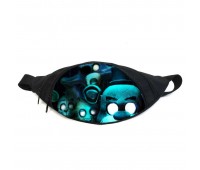 Поясная сумка бананка ФНАФ Аниматроники (GB-FNAF 5 ночей с Фредди 02) Gear Bag черная