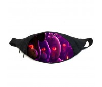 Поясная сумка бананка ФНАФ Аниматроники (GB-FNAF 5 ночей с Фредди 01) Gear Bag черная