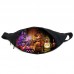 Поясная сумка бананка ФНАФ Аниматроники (GB-FNAF 5 ночей с Фредди 07) Gear Bag черная