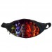 Поясная сумка бананка ФНАФ Аниматроники (GB-FNAF 5 ночей с Фредди 08) Gear Bag черная
