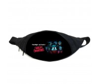 Поясная сумка бананка ФНАФ Аниматроники (GB-FNAF 5 ночей с Фредди 11) Gear Bag черная