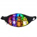 Поясная сумка бананка ФНАФ Аниматроники (GB-FNAF 5 ночей с Фредди 16) Gear Bag черная