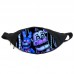 Поясная сумка бананка ФНАФ Аниматроники (GB-FNAF 5 ночей с Фредди 20) Gear Bag черная