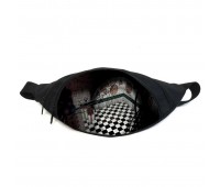 Поясная сумка бананка ФНАФ Аниматроники (GB-FNAF 5 ночей с Фредди 23) Gear Bag черная