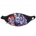 Поясная сумка бананка ФНАФ Аниматроники (GB-FNAF 5 ночей с Фредди 24) Gear Bag черная