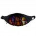 Поясная сумка бананка ФНАФ Аниматроники (GB-FNAF 5 ночей с Фредди 25) Gear Bag черная