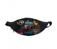 Поясная сумка бананка Киберпанк (GB-cyberpunk 02) Gear Bag черная