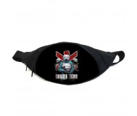 Поясная сумка бананка Киберпанк (GB-cyberpunk 05) Gear Bag черная