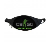 Поясная сумка бананка Контр страйк (GB-CSGO 018) Gear Bag черная