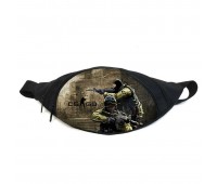 Поясная сумка бананка Контр страйк (GB-CSGO 022) Gear Bag черная