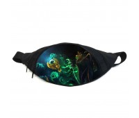 Поясная сумка Бананка Дота (GBD014) Gear Bag черная