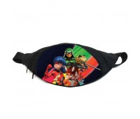 Поясная сумка Бананка Леди Баг (GBM09) Gear Bag черная
